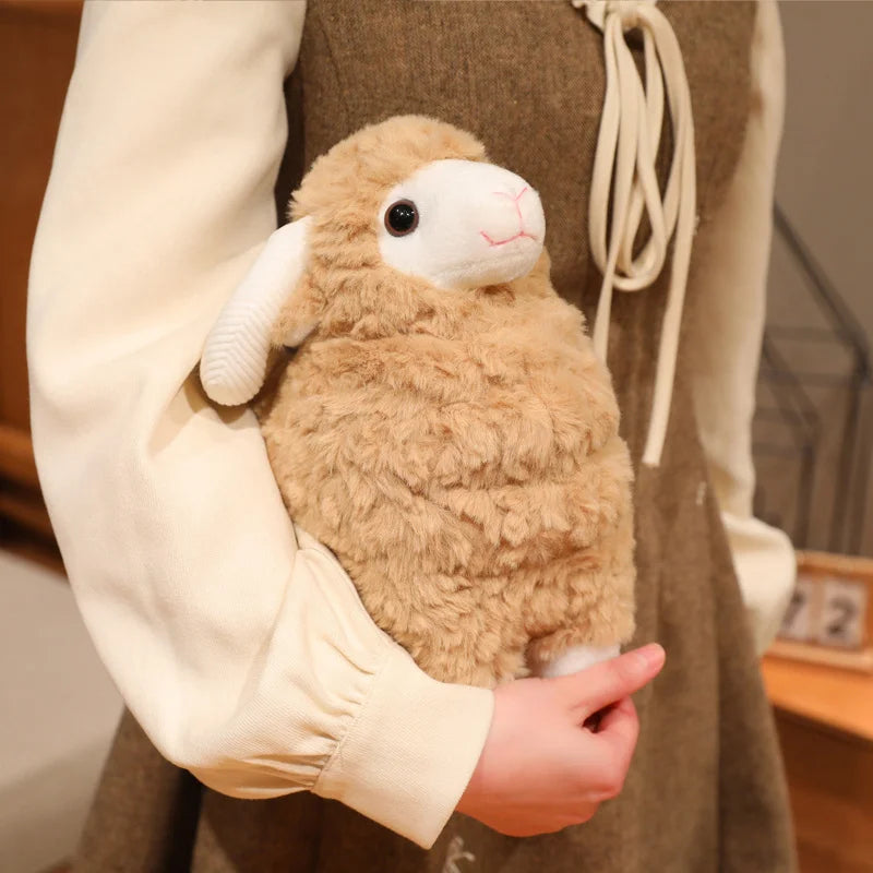 Cartoon Goat Plush Toys Sheep Animals Soft Stuffed Dolls Girls Boys Sleeping Companion Lamb Plushie Toys Christmas Gift