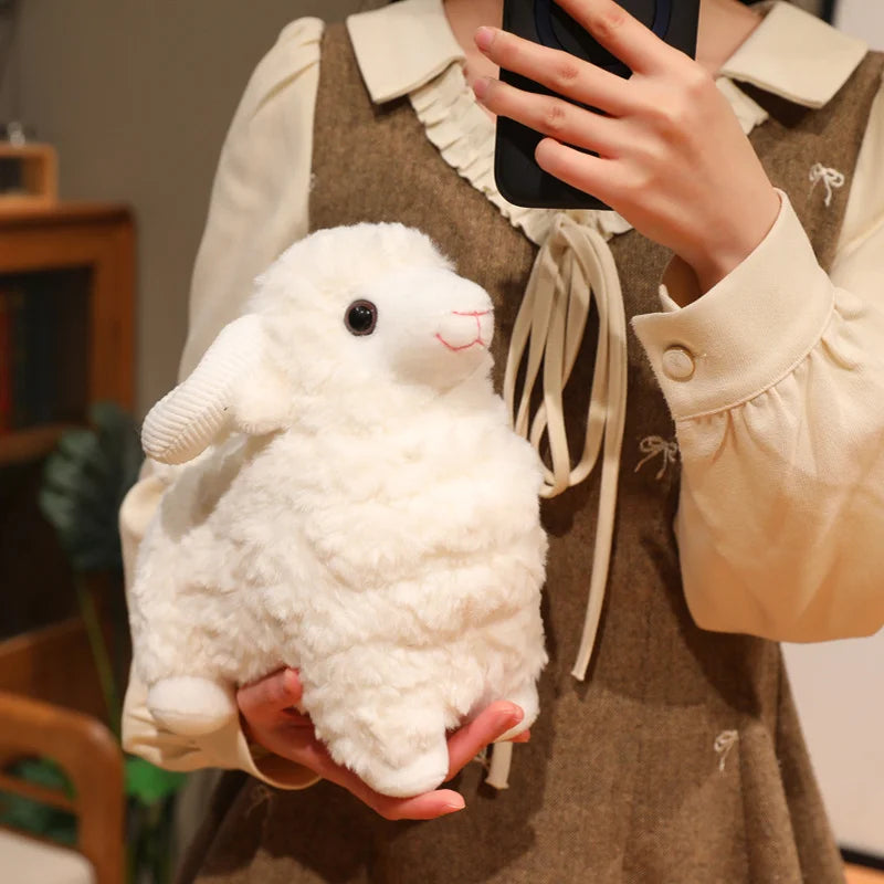 Cartoon Goat Plush Toys Sheep Animals Soft Stuffed Dolls Girls Boys Sleeping Companion Lamb Plushie Toys Christmas Gift